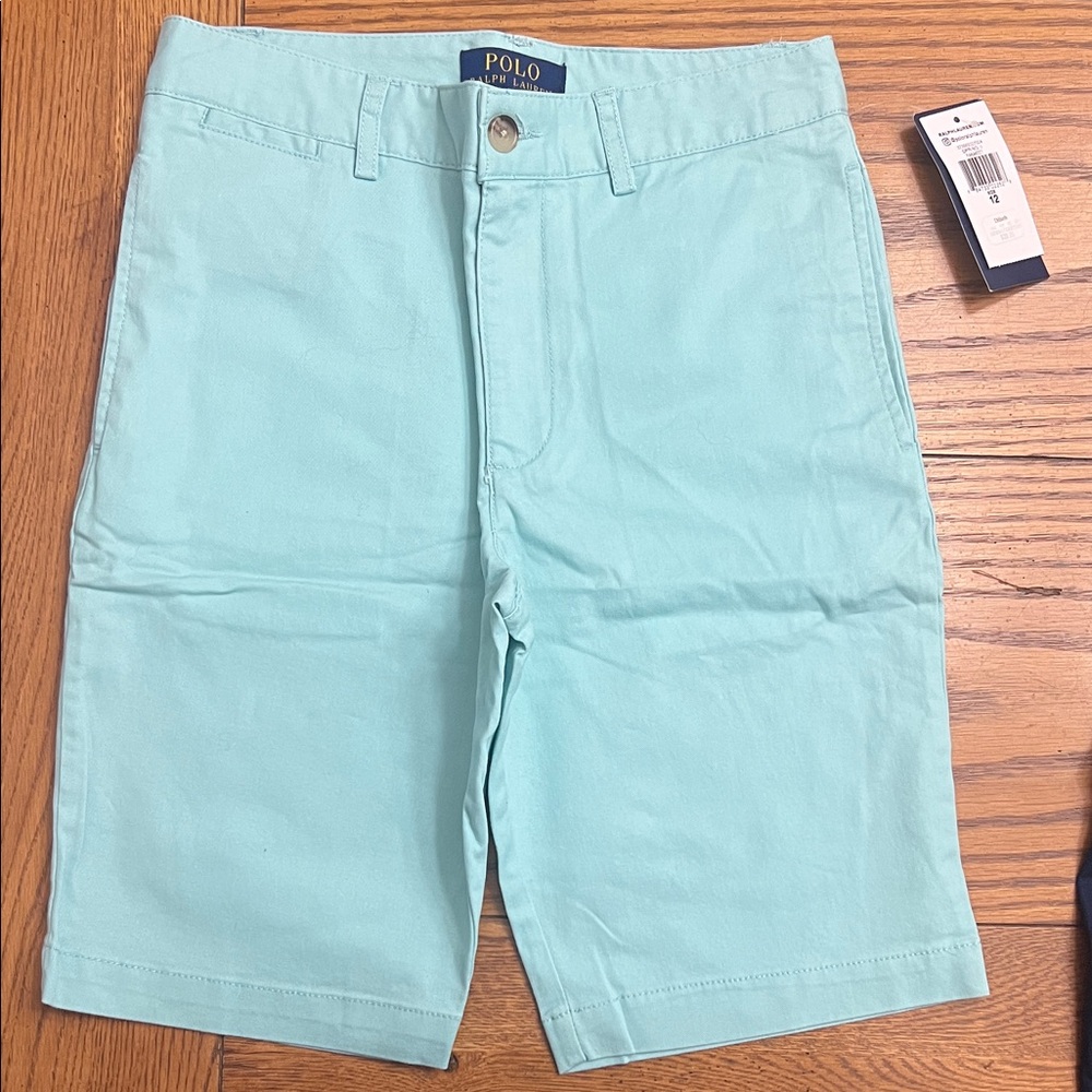 Polo by Ralph Lauren Kids Light Blue Shorts
